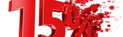 Offre spéciale -15%
