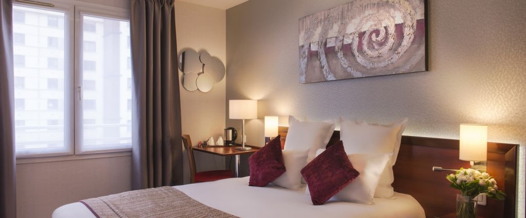 Hôtel 3 étoiles Issy Les Moulineaux - Chambre confort - Classics Hotel Porte de Versailles - Longitude Hotel